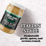 Pork King Good Italian Pork Rind Crumbs (Low Carb Keto Diet)! Perfect For Ketogenic, Paleo, Gluten-Free, Sugar Free and Bariatric Diets. 0 Carbs!