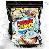uereasy Cleaning Foam Powder for Tea Pots, Coffee Mugs, & Stainless Steel, Tea & Coffee Stain Remover, Effectively Removes Stains, Restoring a New