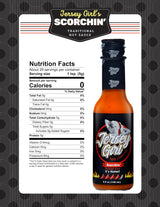 Jersey Girl Hot Sauce Co Scorchin' Hot Sauce - Made with Carolina Reaper & Dragon's Breath Peppers/2 of the Hottest Peppers in the World - All