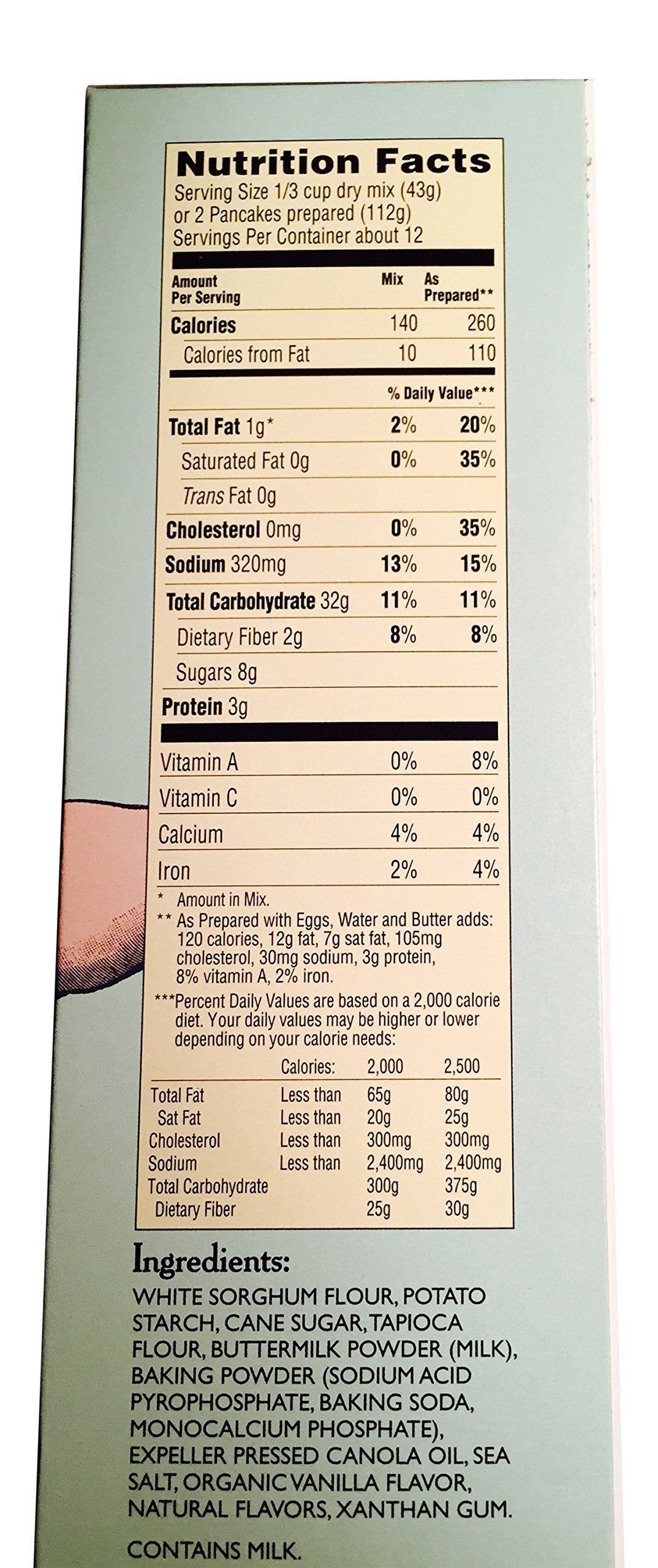 Trader Joe's Gluten Free Buttermilk Pancake & Waffle Mix (2 Box Pack)