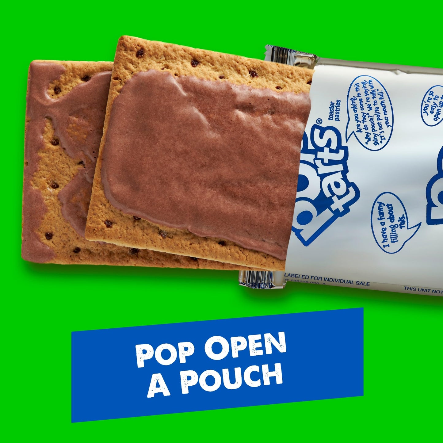 Pop-Tarts Toaster Pastries, Breakfast Foods, Kids Snacks, Frosted S'mores (8 Pop-Tarts)
