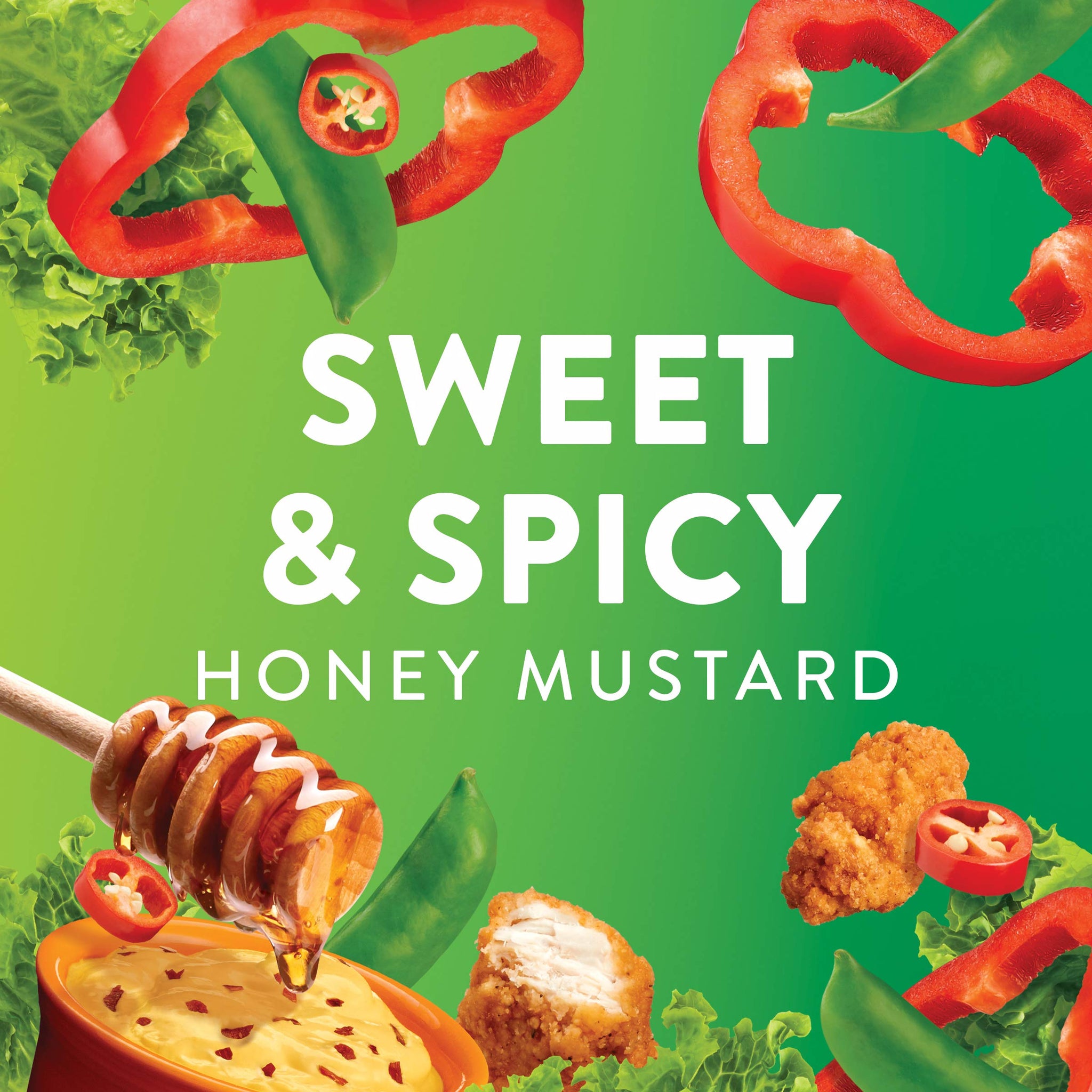 Wish-Bone Salad Dressing, Sweet & Spicy Honey Mustard, 15 oz