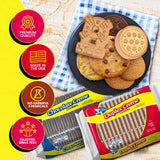 Lil Dutch Maid Creme Cookies Variety Pack | 11.8 oz (Pack of 6) | Strawberry, Vanilla, Lemon, Chocolate, Peanut Butter, and Duplex Flavors | Assorted