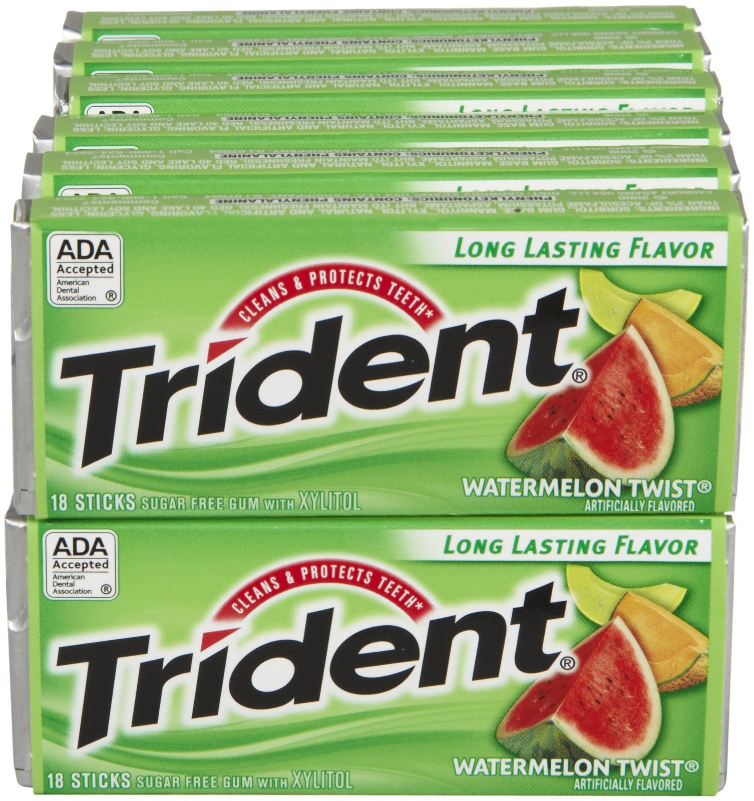 Trident Sugar Free Gum Watermelon Twist , 18 Count