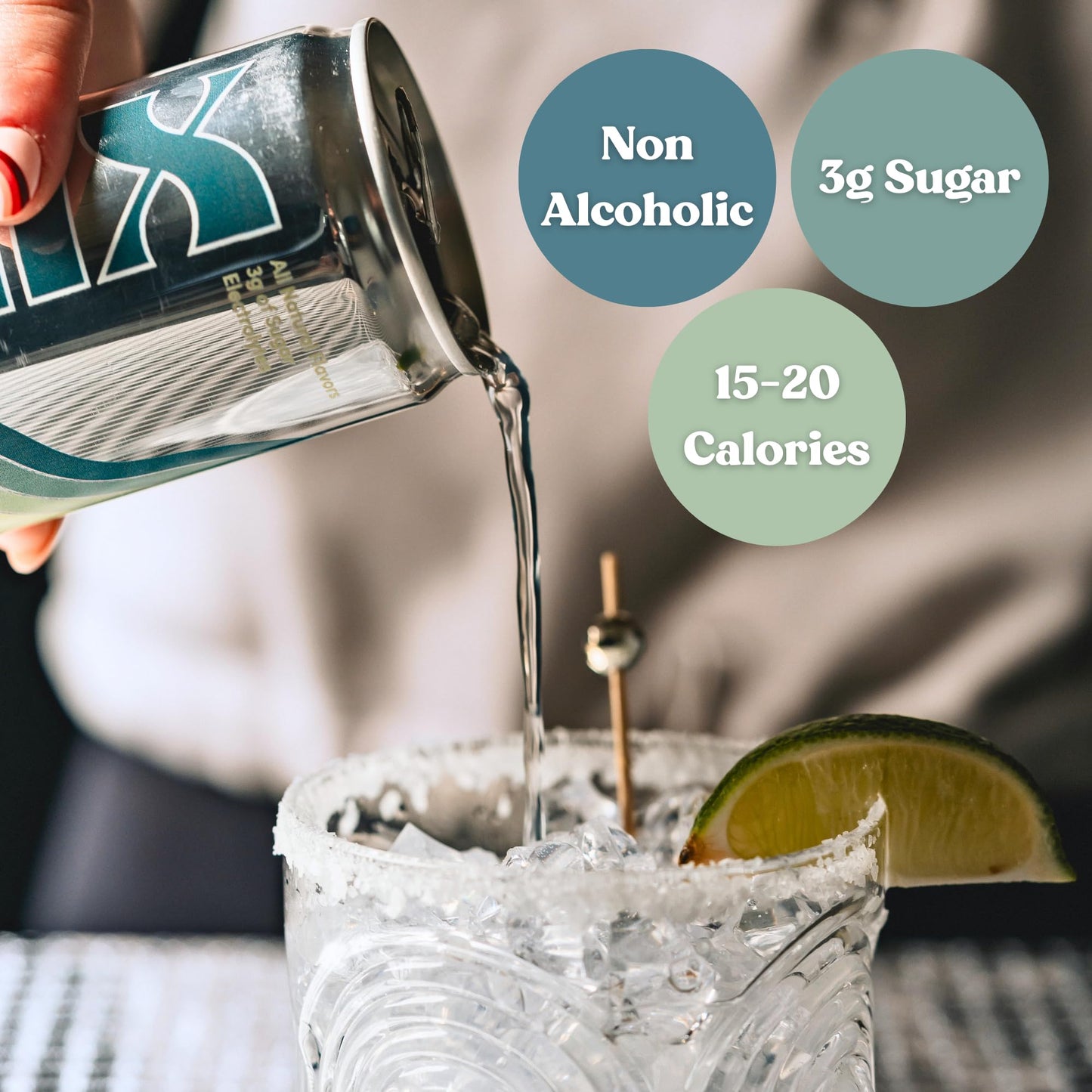 Remix Non-Alcoholic Drinks & Mocktails - Alcohol Replacement Beverage with All-Natural Flavors, Real Juice & Electrolytes - Low Sugar & Calorie