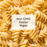 DeLallo Giant Fusilli Pasta, Curly Long Spiral Noodles, Vegan, Kosher, Non-GMO, Made in Italy with 100% Durum Wheat Semolina, Bronze Cut, 16 oz Bag