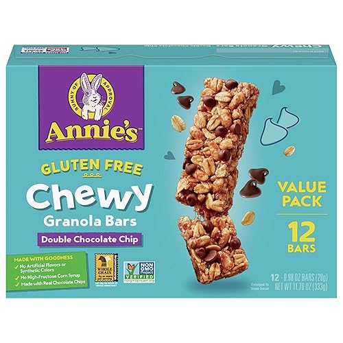 Generic An.nies Home.grown Bar Grnola Dbl Choc Chip 11.76 Oz Pack Of 6