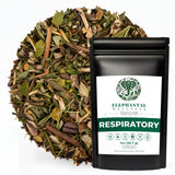 Elephantal Wellness Premium Respiratory Herbal Tea | Lung Detox, Mucus Cleanse & Breathing Support with Mullein, Eucalyptus, Thyme & Lungwort |