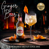 Fentimans Sparkling Ginger Beer - Ginger Ale, Ginger Beer Non Alcoholic, Craft Soda with Herbal Extracts & Natural Ingredients, Botanically Brewed