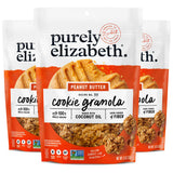 Purely Elizabeth, Cookie Granola, Peanut Butter, 11oz Bag (3 Pack)