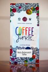 Nutty Butterscotch Toffee FBA Whole Bean Decaf 12 oz