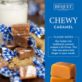 Béquet Caramel - Chewy - Gourmet Caramel Candy - Caramel Candy Individually Wrapped - Made in Montana - Kosher (Star D) and Gluten Free - 24 oz