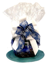 Hand-Crafted 43 Piece customizable chocolate gift basket of gourmet chocolates, cookies, and crunches. Tasty treats selected for businesses, clients