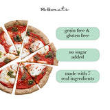 Stellar Eats Grain-Free Pizza Dough Baking Mix | Gluten-Free, Dairy-Free, Plant-Based, Paleo-Friendly | No Added Sugar | Almond Flour-Based | Non-GMO Project Verified, Kosher | 9.5 oz | 1 Pack