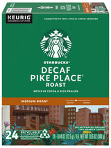 Starbucks Pike Place Decaf Coffee, Keurig (100684)