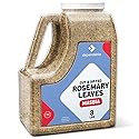 Dependable Food Rosemary Leaves Cut & Sifted - 3 Lb. Jar - Bulk, Kosher, Rosemary Herb for Chefs, Restaurants & Culinary Enthusiasts - Non-GMO