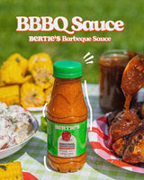 Bertie's Original Pepper Sauce (10 Oz/300ml) | Great Flavour And Heat | Made With Fresh Trinidad Moruga Red And Scotch Bonnet Yellow Peppers | Tastes