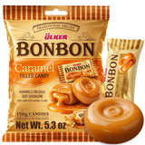 Ceres Gourmet Bonbon Cream Filled Caramel Hard Candy, Individually Wrapped Caramel Candy, Classic Turkish Caramel Treat, 150g Bags (Pack of 6), Bulk