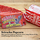ASS KICKIN’ Sriracha Premium Microwave Popcorn - 6 Pack - Ultimate Spicy Gourmet Gift - Try if you dare!
