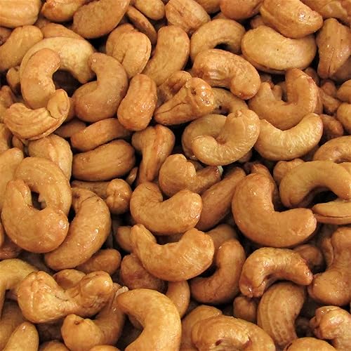 Gourmet Glazed Cashews by Its Delish, 5 lbs Bulk Bag - Bulk Nuts, Vegan, Kosher, Non-GMO, No Artificial Flavors - Healthy Protein-Packed Lightly