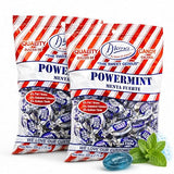 Diana Power Mint - Powerful Breath Mints Individually Wrapped - 220g Hard Candy Pouch (Pack of 2)