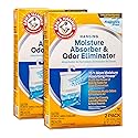 Arm & Hammer Moisture Absorber & Odor Eliminator - Fragrance Free Hanging Moisture Absorber Bag for Fresher Air, Humidity Absorber Bags for Closets
