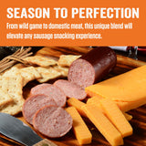 LEM Products Backwoods Summer Sausage Cured Sausage Seasoning, Ideal for Wild Game and Domestic Meat, Seasons Up to 100 Pounds of Meat, 4 Pound 7.5