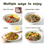 QIXINLIZYDried Buckwheat Soba Noodles?Whole Grain Buckwheat Spaghetti Pasta ?Non-GMO?Lower Carb?Super Value Family Pack?28 oz (1 Pack)