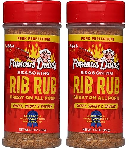 Famous Dave's - 2 pck, Rib Rub Seasoning (11 oz.)