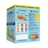 LOVE CORN Variety Pack - Sea Salt, Sour Cream & Onion, Cheddar - Crunchy Roasted Corn Snack, Gluten Free, Vegan - Alternative to Chips, Nuts