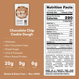 Oats Overnight - Chocolate Chip Cookie Dough - Vegan, 20g Protein, High Fiber Breakfast Shake - Gluten Free, Non GMO Oatmeal (2.6 oz per meal) (8