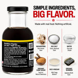 NIKIGO Noodle Sauce & Broth Concentrate, Soy Free & Allergen Friendly, Gluten & Fish Free, Mentsuyu-Style Umami Seasoning, Japanese-Inspired Asian