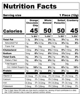 True Delicious BISCOTTI, 4 Boxes of Different Flavors (Whole Almond, Salted Pistachio, Orange Chocolate Chip, Cranberry), 4x6oz…
