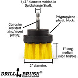 Household Power Scrubber Cordless Drill Battery Operated Bathroom and Tile Scrub Brush