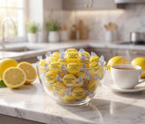 Sugar Free Lemon Drops Candy - 1 lb Bulk Bag of Individually Wrapped Sweet and Sour Sugarless Citrus Hard Suckers
