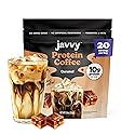 Javvy Protein Coffee Powder - Whey Protein Powder with Arabica Coffee, Zero Artificial Flavors & Sweeteners, 80 mg Caffeine, No Added Sugar, 20