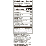 Larabar Cinnamon Nut Protein Bars, Peanuts and Almonds, 11g Protein, 5 Ct, 7.95 oz