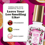 Poo-Pourri Before-You-Go Toilet Spray, Pink Citron, 2 Fl Oz, Up to 100 Uses, Bathroom Odor Deodorizer with Essential Oils for Home or Work, Travel