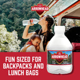 Arrowhead Mountain Spring Water Bottles, 12 Pack - Still Bottled Water with Naturally Occurring Minerals & Electrolytes for Taste - 8 Fl Oz