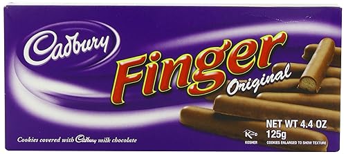 Cadbury Fingers Milk, 4.02 Ounce