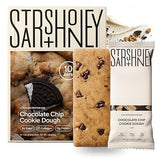 Stars + Honey Protein Bars, Chocolate Chip Cookie Dough, 15g Protein, 2g Sugar, with Collagen Peptides, Dairy Free, Soy & Gluten Free Snacks, Keto