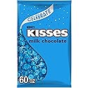 HERSHEY'S KISSES Milk Chocolate Candy Bulk Bag, Great Holiday Candy and Stocking Stuffers, 60 oz