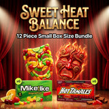 BP BUNDLE Sweet Heat Balance - 6x Original Fruits, 6x Hot Tamales | Fruity & Spicy Candy Combo | Individually Wrapped Chewy Snack Mix for Gifting