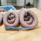 Bearded Butchers Jalapeño Cheddar Ring Bologna DIY Kit - Spicy, Jalapeño Cheddar Flavor - Includes Salt & Pepper, Casings, Curing Salt, Encapsulated