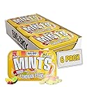 Big Sky Sugar Free Lemonade Stand Mints - 50 Count Tin (Pack of 6) | Kosher Certified, Vegan Candy | Aspartame & Gluten Free | Lemon Flavored Sugar