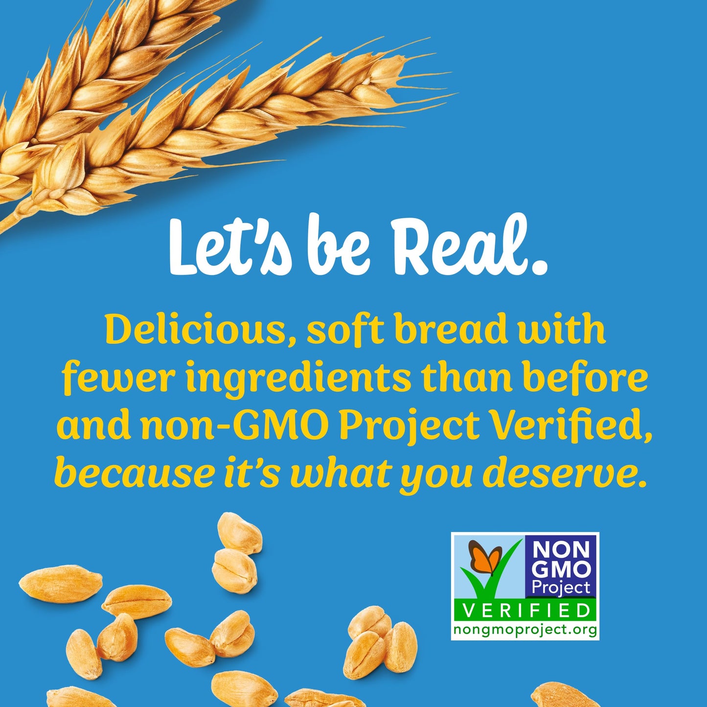 Nature's Own Perfectly Crafted White Bread, Thick Sliced Non-GMO Sandwich Bread, 22 oz Loaf