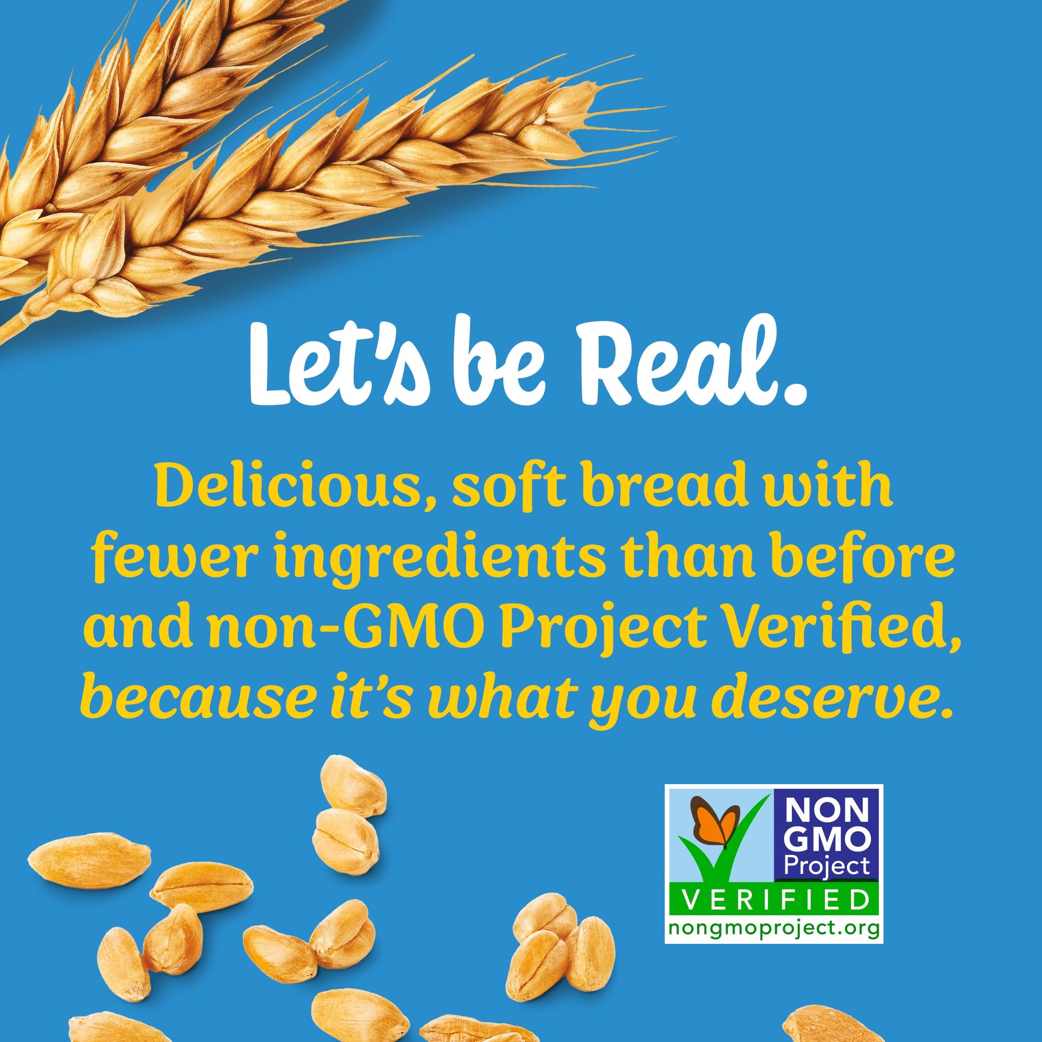 Nature's Own Perfectly Crafted White Bread, Thick Sliced Non-GMO Sandwich Bread, 22 oz Loaf