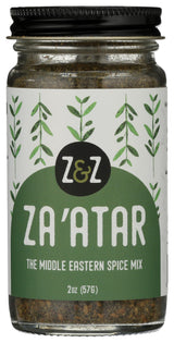 Za'atar by Z&Z | Za'atar Spice Blend with Zaatar Spice, Sumac, & Toasted Sesame Seeds | Za'atar Seasoning for Breads, Salads, Chicken, or Snacks |