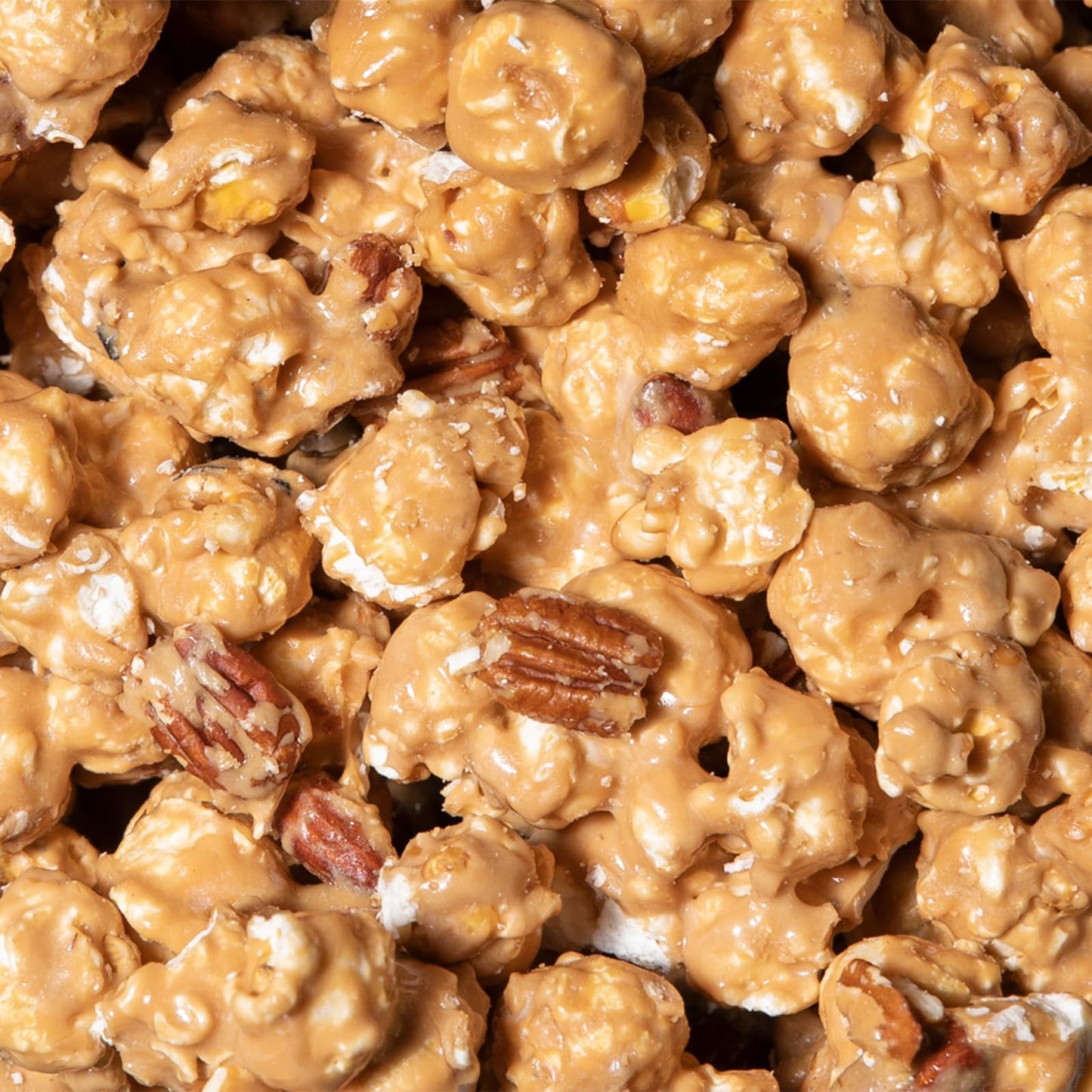 Enstrom Toffee Popcorn 16oz (pack of 2) | Handcrafted with Cashews, Almonds and Pecans | Gluten Free | Kosher Dairy | All Natural | Resealable Bag