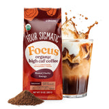 Four Sigmatic Organic High Caffeine Lion's Mane Ground Coffee, 10 OZ
